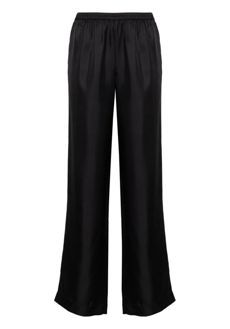 pantaloni alera silk twill donna neri LOULOU DE SAISON | ALERA LDSBLACK